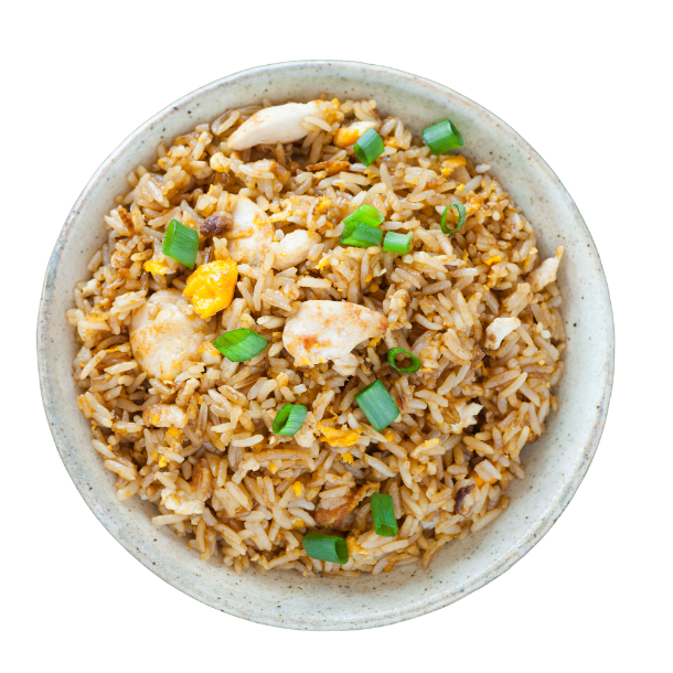 Wok de Riz aux Crevettes Image